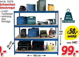 Zgonc Art.Nr. 70379 Schwerlast Steckregal Angebot