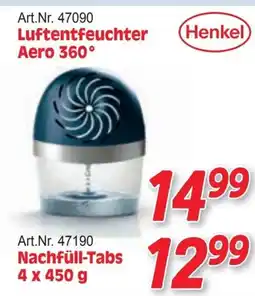 Zgonc Art.Nr. 47090 Luftentfeuchter Henkel Aero 360° Angebot