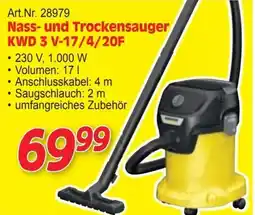 Zgonc Art.Nr. 28979 Nass- und Trockensauger KWD CV-17/4/20F Angebot