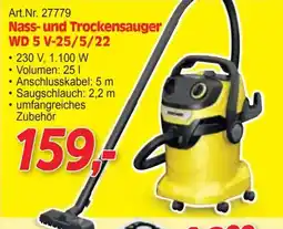 Zgonc Art.Nr. 27779 Nass- und Trockensauger WD 5 V-25/5/22 Angebot