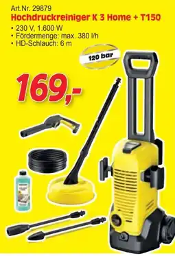 Zgonc Art.Nr. 29879 Hochdruckreiniger K 3 Home + T150 Angebot