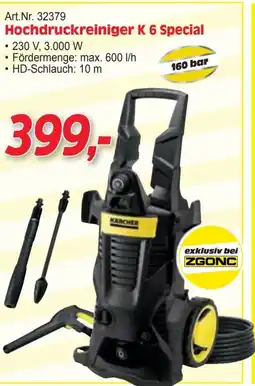 Zgonc Art.Nr. 32379 Hochdruckreiniger K 6 Special Angebot