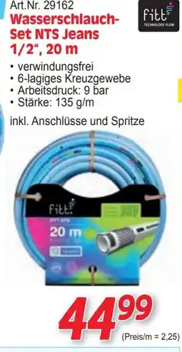 Zgonc Art.Nr. 29162 Wasserschlauch- Set NTS Jeans Angebot
