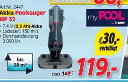 Zgonc Art.Nr. 2447 Akku-Poolsauger MP 32 Angebot