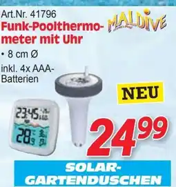 Zgonc Art.Nr. 41796 Funk-Poolthermo- meter mit Uhr Angebot