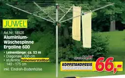 Zgonc Art.Nr. 18926 Aluminium- Wäschespinne Ergoline 600 Angebot