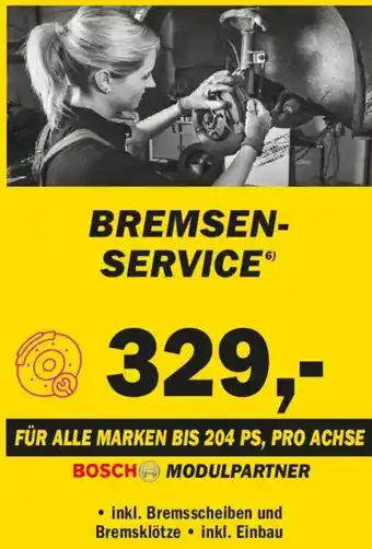 Forstinger Bremsen- service Angebot