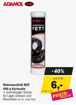 Forstinger Mehrzweckfett MZF 400 g Kartusche Angebot