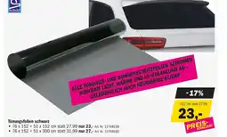 Forstinger Tönungsfolien schwarz Angebot