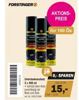 Forstinger Unterbodenschutz Angebot