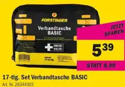 Forstinger 17-tlg. Set Verbandtasche BASIC Angebot