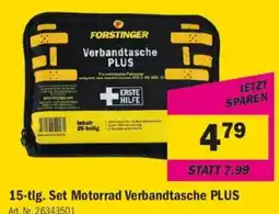 Forstinger 15-tlg. Set Motorrad Verbandtasche PLUS Angebot