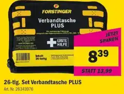 Forstinger 26-tlg. Set Verbandtasche PLUS Angebot