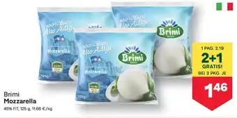 MPreis Brimi Mozzarella Angebot