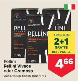 MPreis Pellini Pellini Vivace oder Cremoso Angebot