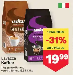 MPreis Lavazza Kaffee Angebot