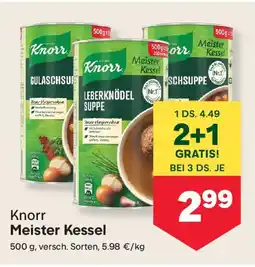 MPreis Knorr Meister Kessel Angebot