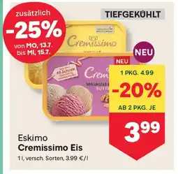 MPreis Eskimo Cremissimo Eis Angebot