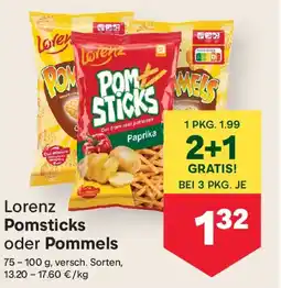 MPreis Lorenz Pomsticks oder Pommels Angebot
