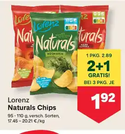 MPreis Lorenz Naturals Chips Angebot