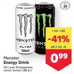 MPreis Monster Energy Drink Angebot