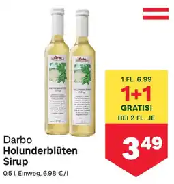MPreis Darbo Holunderblüten Sirup Angebot