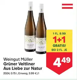 MPreis Weingut Müller Grüner Veltliner Aus Liebe zur Natur Angebot
