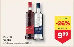 MPreis Eristoff Vodka Angebot