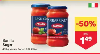 MPreis Barilla Sugo Angebot