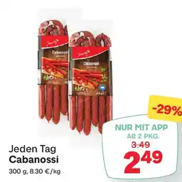 MPreis Jeden Tag Cabanossi Angebot