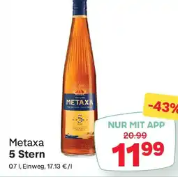 MPreis Metaxa 5 stern Angebot