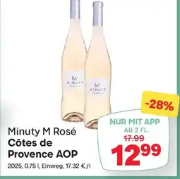 MPreis Minuty M Rosé Côtes de Provence AOP Angebot