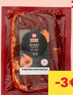 MPreis M-BBQ Rinder Beiried Angebot