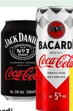 MPreis Bacardi& Coca-Cola Mischgetränk Angebot