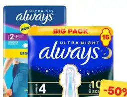 MPreis Always Ultra Binden Angebot