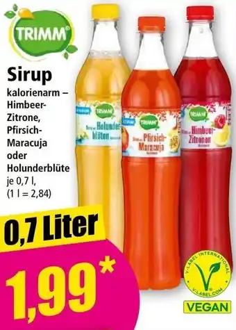 Norma Trimm Sirup Angebot
