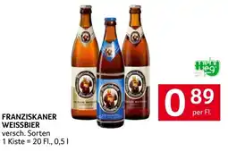 Transgourmet Franziskaner Weissbier Angebot