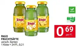 Transgourmet Pago Fruchtsäfte Angebot