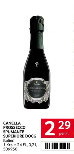 Transgourmet Canella Prossecco Spumante Superiore Angebot