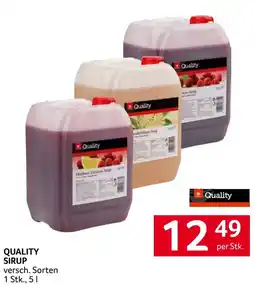 Transgourmet Quality Sirup Angebot