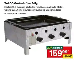 Lagerhaus Taloo gastrobräter 3-flg. Angebot