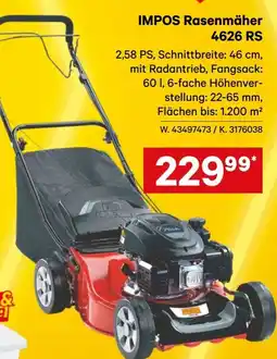 Lagerhaus IMPOS Rasenmäher 4626 RS Angebot