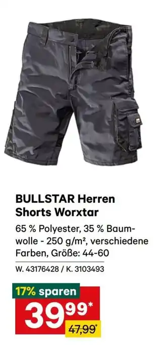 BULLSTAR Herren Shorts Worxtar
