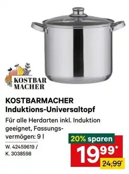 Lagerhaus KOSTBARMACHER Induktions-Universaltopf Angebot