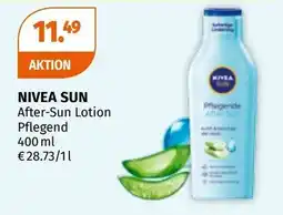 Müller Nivea sun after-sun lotion Angebot