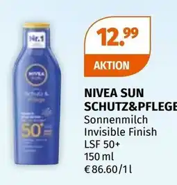 Müller Nivea sun schutz&pflege Angebot