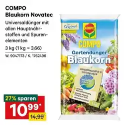 Lagerhaus Compo blaukorn novatec Angebot