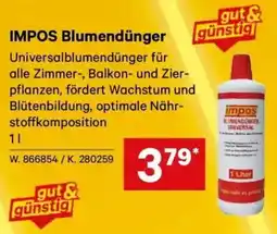 Lagerhaus IMPOS Blumendünger Angebot