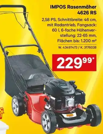 IMPOS Rasenmäher 4626 RS