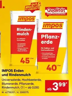 Lagerhaus IMPOS Erden und Rindenmulch Angebot